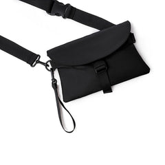 Men's Nylon Chest Pack Cellphone Pouch Outdoor Crossbody Bag