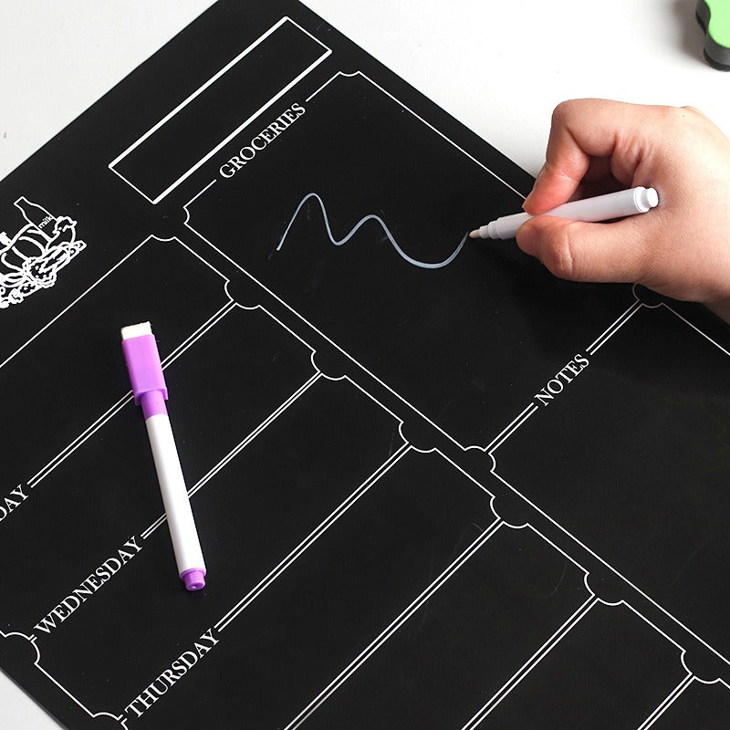 1pc Magnetic Blackboard Sticker Office Graffiti Wall Sticker Film