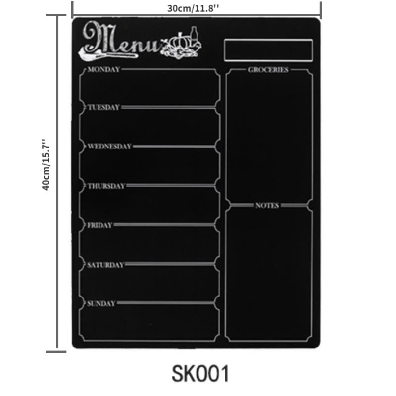1pc Magnetic Blackboard Sticker Office Graffiti Wall Sticker Film