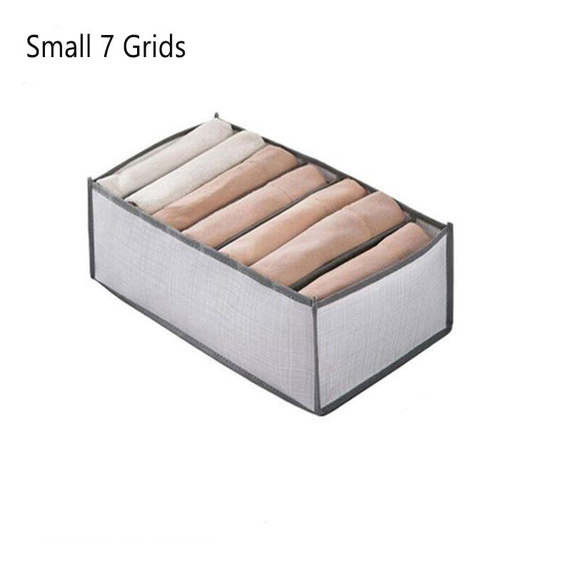 Foldable Underwear Drawer Storage Box Space Saving Organizer