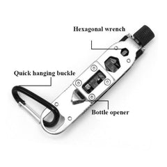 Mini Screwdriver Key Chain Bottle Opener Outdoor Gadget