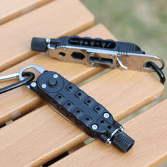 Mini Screwdriver Key Chain Bottle Opener Outdoor Gadget