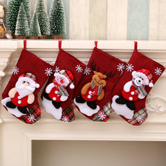 Christmas Gift Bag Decoration Socks