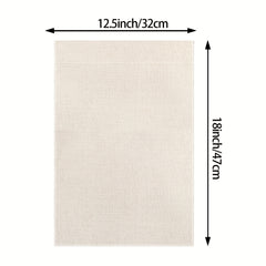 Let It Snow Snowman Snowflake Christmas Garden Flag 30x45cm Vertical