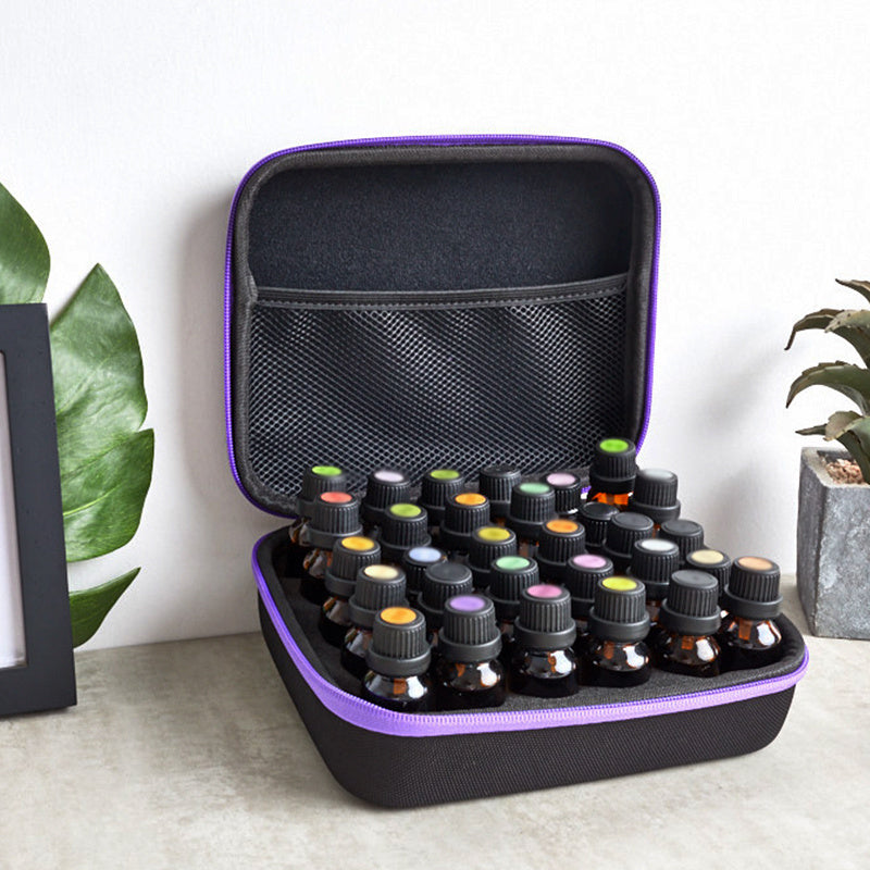 30 Bottles Essential Case Travel Portable Nail Polish Storage Bag