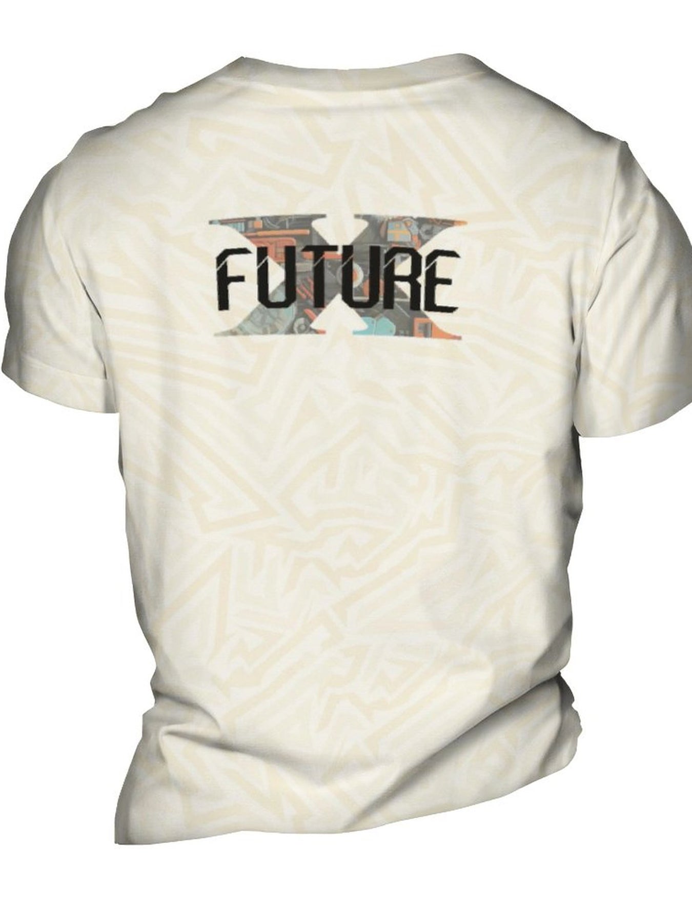 Fox & Letter 3D Print Men's Graphic Tee Short Sleeve Pullover Top