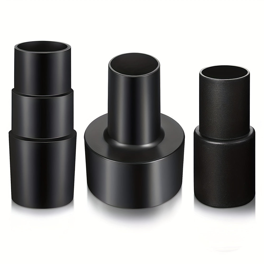 3pcs Universal Vacuum Hose Adapter Set for Brush Sizes 2 1 2 to 1 1 4