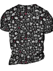 Halloween Style Pumpkin 3D Print Men's Graphic T shirt Causal Comfy Tees