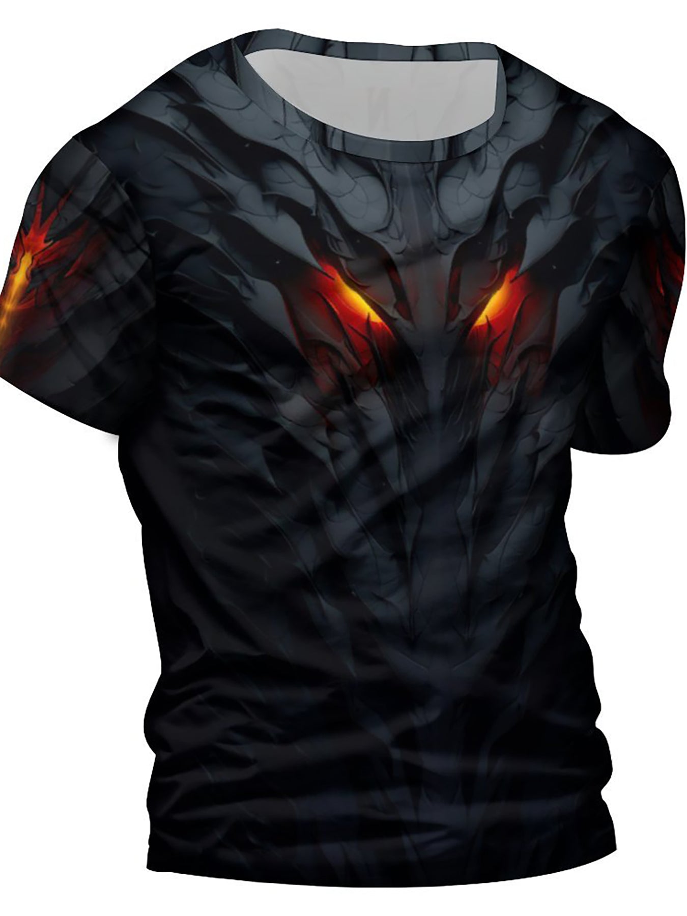 3D Print Men's Graphic T-shirt Short Sleeve Pullover Tops