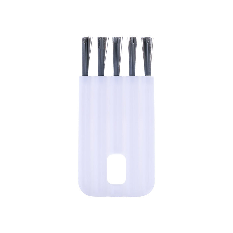 5 Pcs Keyboard Cleaning Brush Bendable Cup Cover Groove Gap Dead Corner Brushes