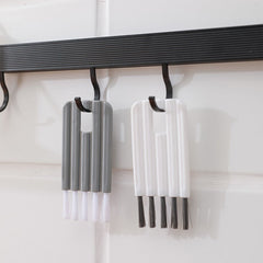 5 Pcs Keyboard Cleaning Brush Bendable Cup Cover Groove Gap Dead Corner Brushes
