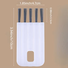 5 Pcs Keyboard Cleaning Brush Bendable Cup Cover Groove Gap Dead Corner Brushes