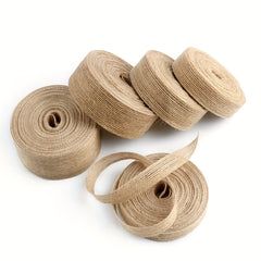 Natural Jute Ribbon For Wrapping Packaging Gift DIY Vintage Jute Burlap Ribbon