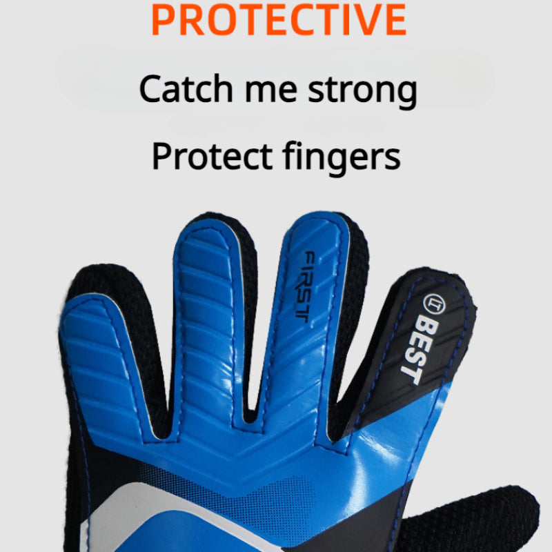Goalkeeper Gloves Wear resistant Latex Anti slip Football Goalie Gloves