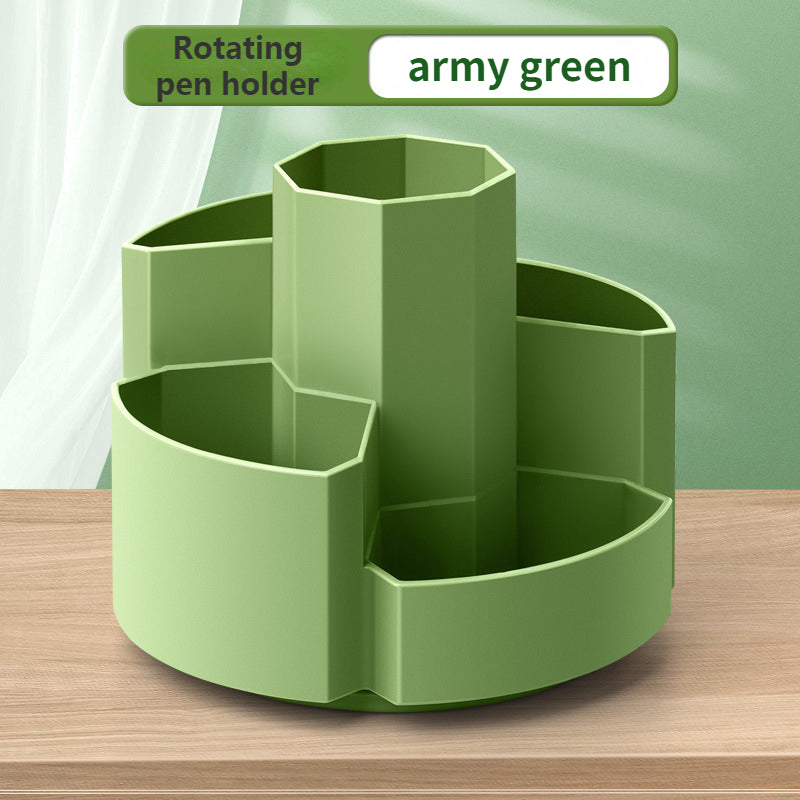 360 Rotatable Pen Holder Stationery Organizer in Durable Material