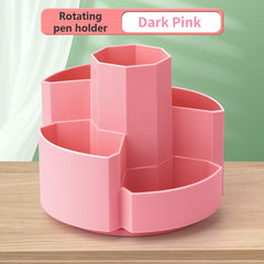360 Rotatable Pen Holder Stationery Organizer in Durable Material