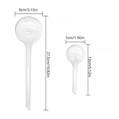 8pcs Clear Plant Watering Globes Self Watering Bulbs Automatic Waterer