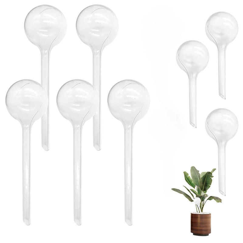 8pcs Clear Plant Watering Globes Self Watering Bulbs Automatic Waterer