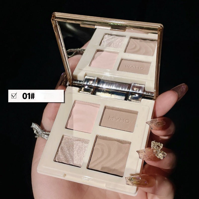 Contouring Palette With High Gloss Contouring Powder