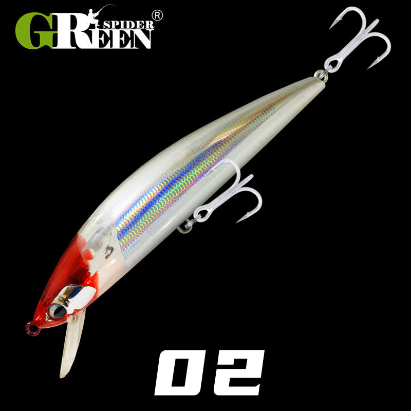 1pc 38g Artificial Sinking Minnow Fishing Lure Swimbait Bionic Wobbler Hard Bait