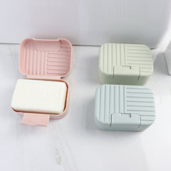 Lock Soap Box Sealed Soap Holder With Lid for Camping