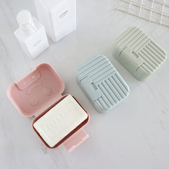 Lock Soap Box Sealed Soap Holder With Lid for Camping