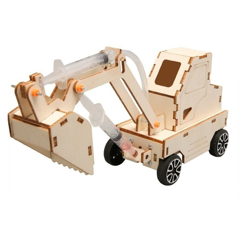 DIY Hydraulic Loader Science Toy Material Pack
