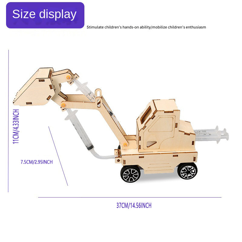DIY Hydraulic Loader Science Toy Material Pack