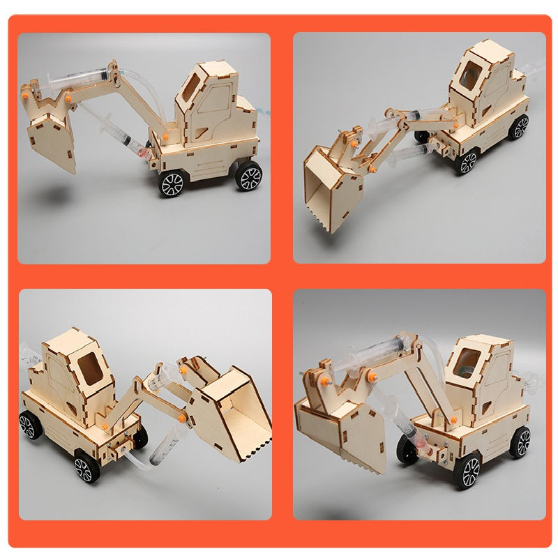 DIY Hydraulic Loader Science Toy Material Pack