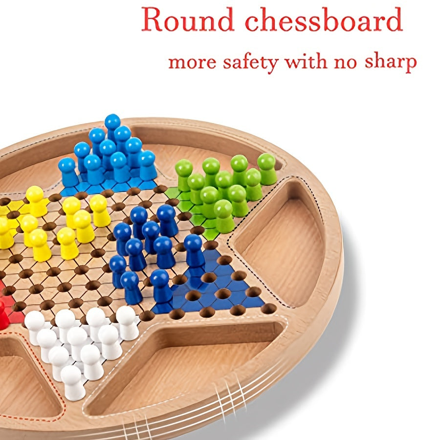 Checkers 2-in-1 Traditional Strategy Board Game - Family & Party Fun