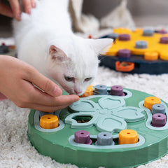 Interactive Treat Toy for Dogs & Cats - Mental Enrichment Slow Feeder