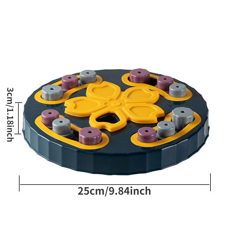 Interactive Treat Toy for Dogs & Cats - Mental Enrichment Slow Feeder