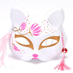 Half Face Fox Cat Mask Pointy Nose Fox Full Face Cat Anime Fox Cos Dressing Mask
