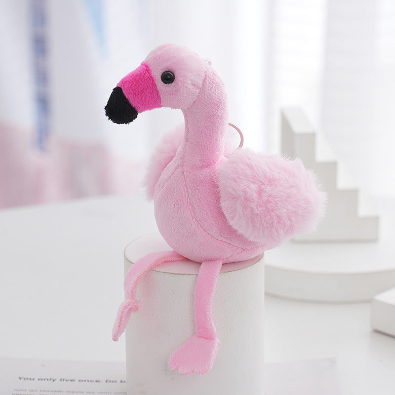 5 51in Flamingo Doll Backpack Keychain Plush Toy