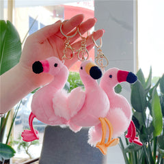 5 51in Flamingo Doll Backpack Keychain Plush Toy