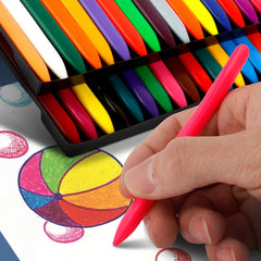 Triangle Crayons Edible Non-Toxic Coloring Pens for Kids