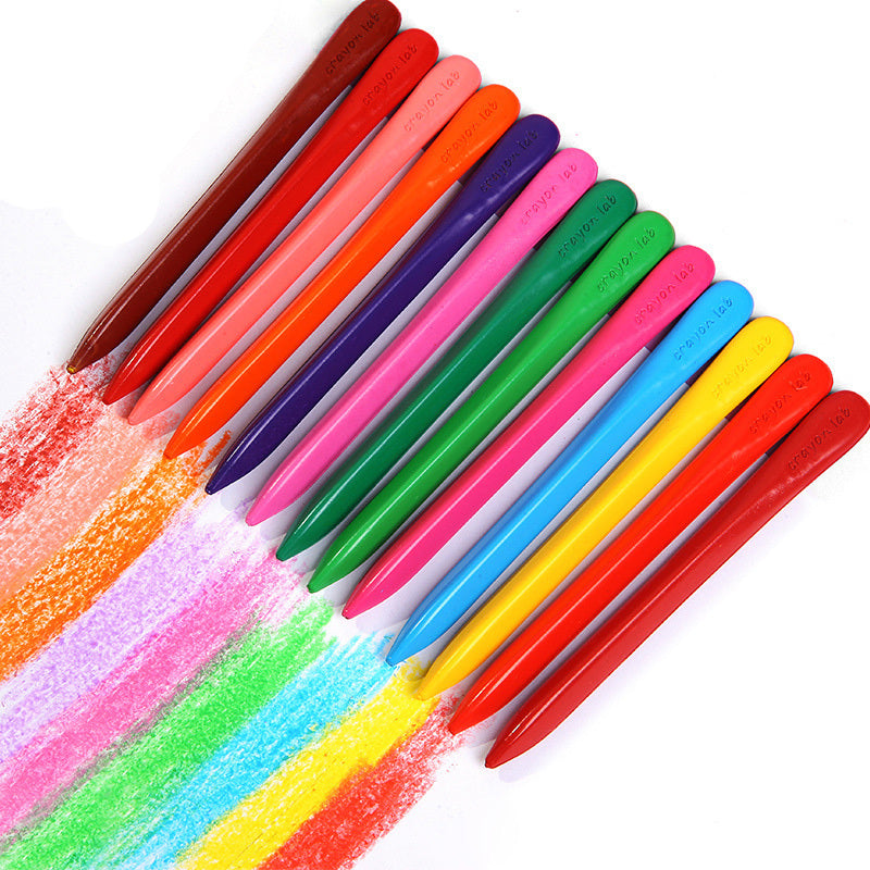 Triangle Crayons Edible Non-Toxic Coloring Pens for Kids