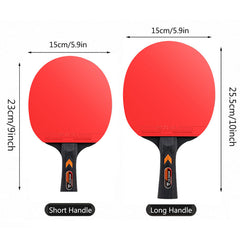 Table Tennis Paddle Set with Storage Bag