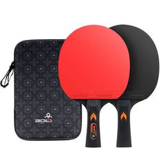 Table Tennis Paddle Set with Storage Bag