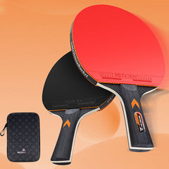 Table Tennis Paddle Set with Storage Bag