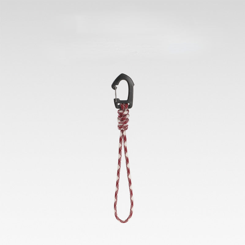 2pcs 7 Core Keychain Hanging Rope Portable Anti-Lost Multifunctional Hanging Buc