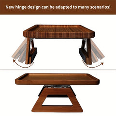 Arm Table Clip On Tray Sofa Table For Wide Couches Portable TV Table
