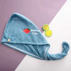 Hair Drying Towel Soft Thick Quick Dry Bath Accessories