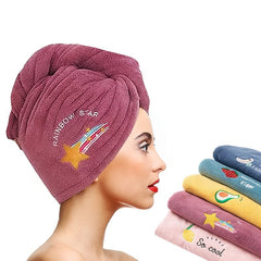 Hair Drying Towel Soft Thick Quick Dry Bath Accessories