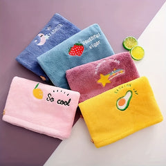 Hair Drying Towel Soft Thick Quick Dry Bath Accessories