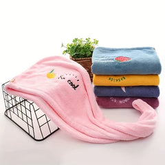 Hair Drying Towel Soft Thick Quick Dry Bath Accessories