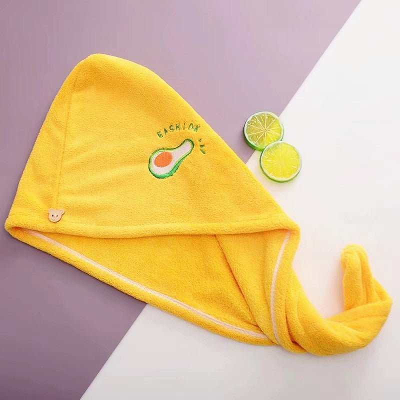 Hair Drying Towel Soft Thick Quick Dry Bath Accessories