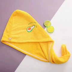 Hair Drying Towel Soft Thick Quick Dry Bath Accessories