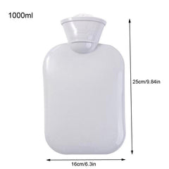 1000ml Hot Water Bottle Hand Feet Warmer for Winter Camping Travel Gift