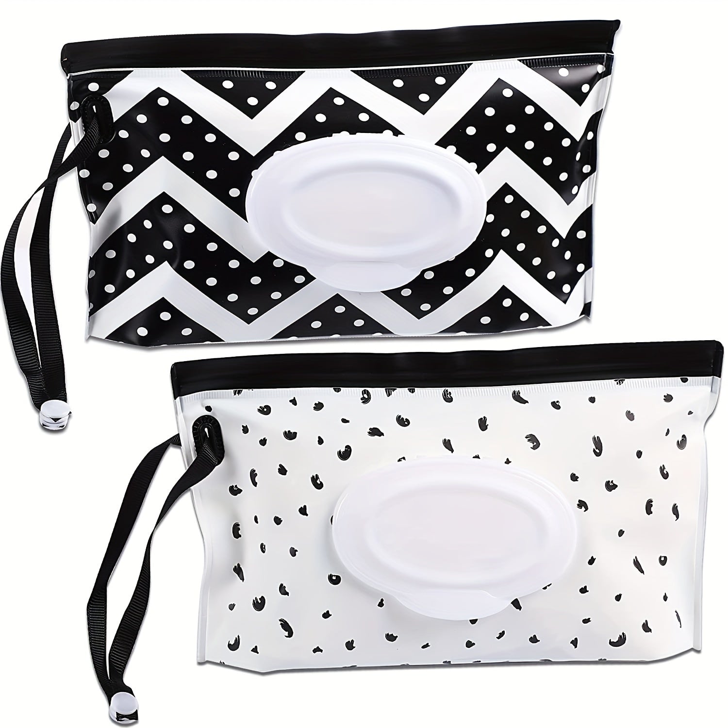 2pcs Portable Wet Towel Bag Dispenser Travel Holder
